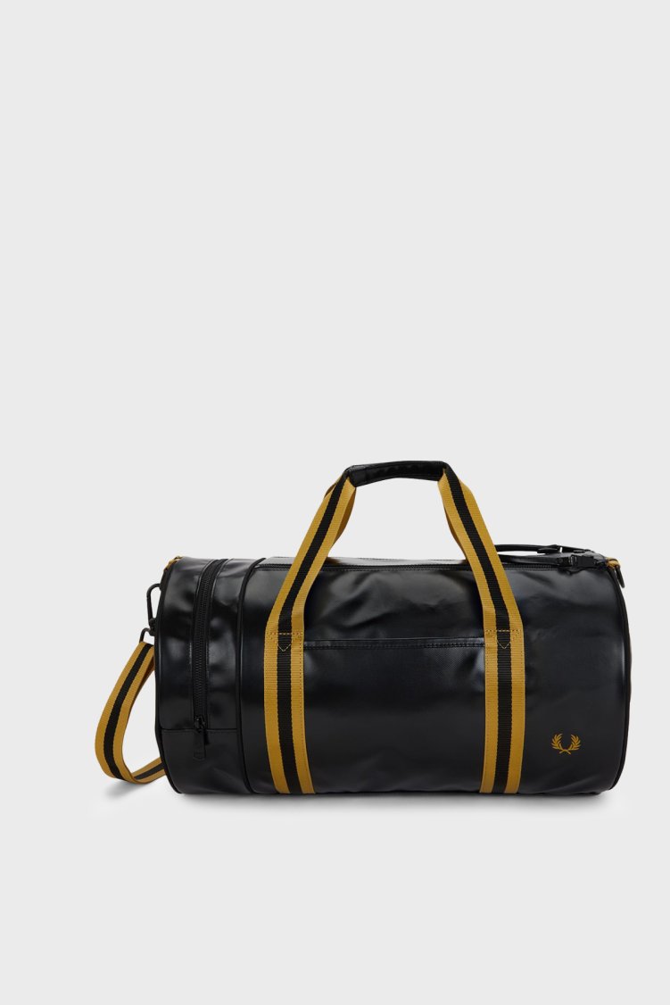 Fred Perry Ayarlanabilir Omuz Askılı Spor Unisex Çanta L3352 774 Siyah-gold - Fred Perry