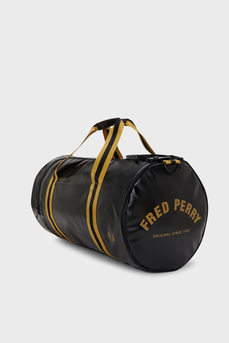 Fred Perry Ayarlanabilir Omuz Askılı Spor Unisex Çanta L3352 774 Siyah-gold - Fred Perry (1)