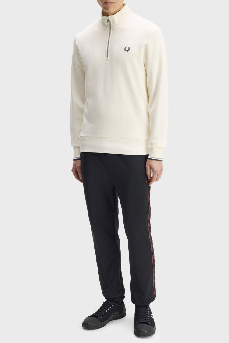 Fred Perry Erkek Sweat M3574 68C Ekru - Fred Perry (1)