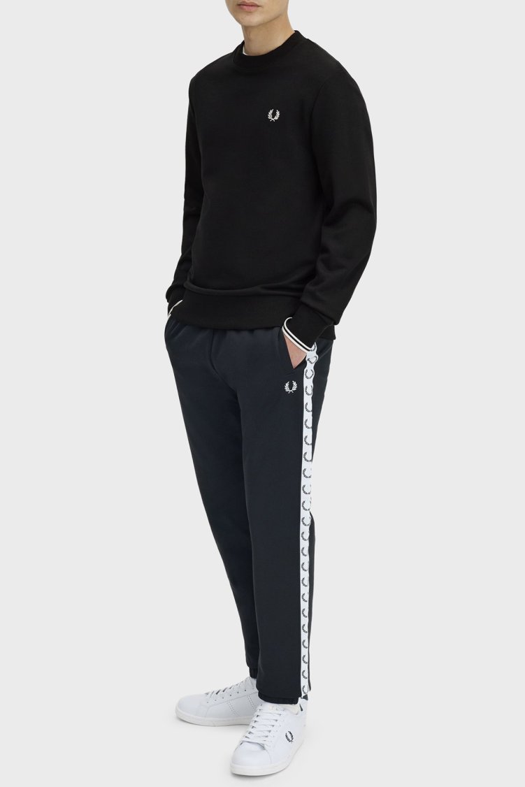 Fred Perry Erkek Sweat M7535 184 Siyah - Fred Perry (1)