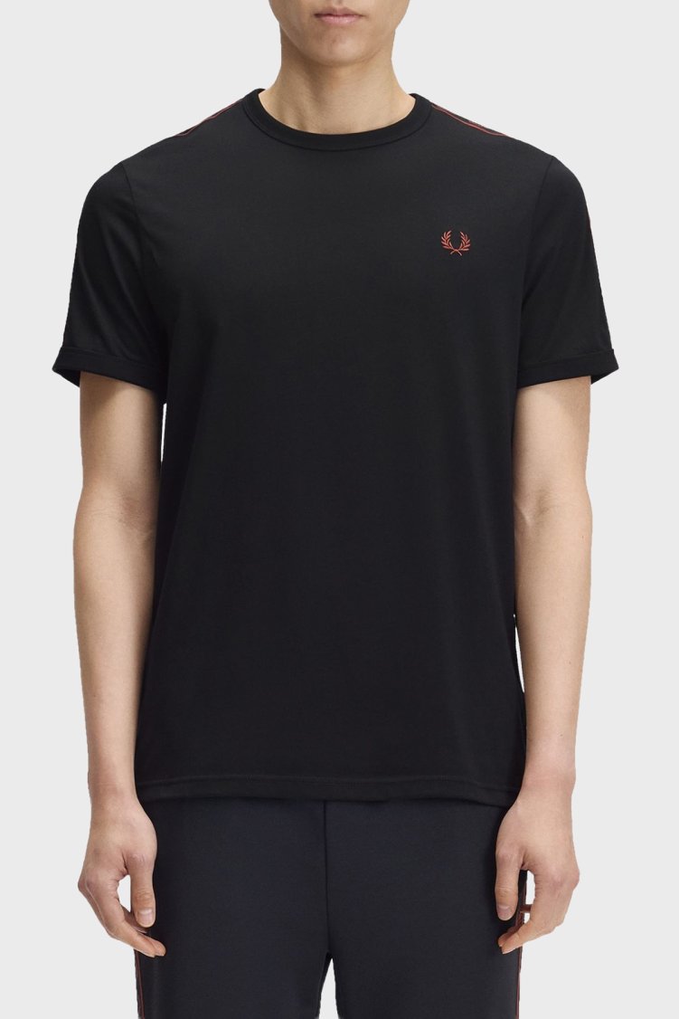 Fred Perry Erkek T Shirt M4613 50C Siyah - Fred Perry