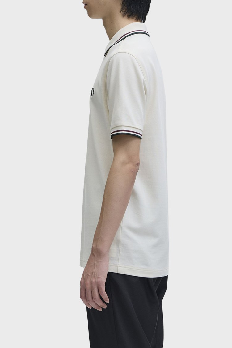 Fred Perry Logolu % 100 Pamuk Regular Fit Düğmeli Erkek Polo M3600P 84A BEJ - Fred Perry (1)