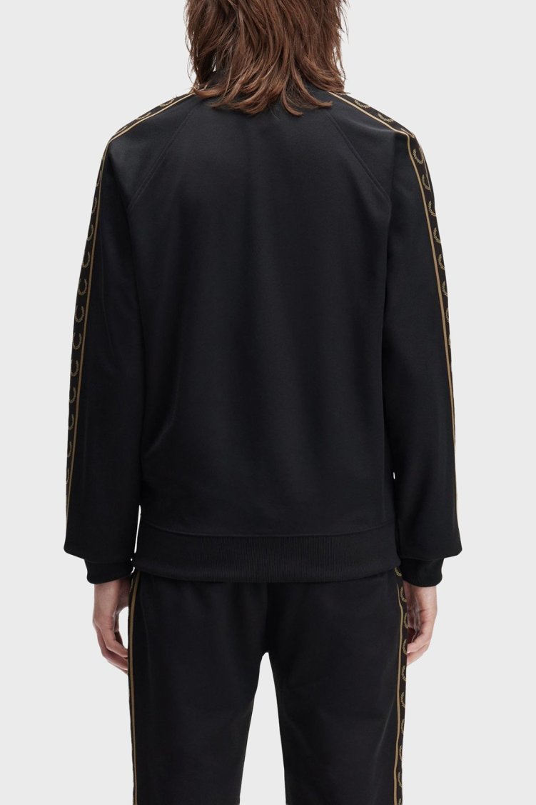 Fred Perry Logolu Pamuklu Regular Fit Dik Yaka Erkek Sweat J5557 S77 SİYAH - Fred Perry (1)