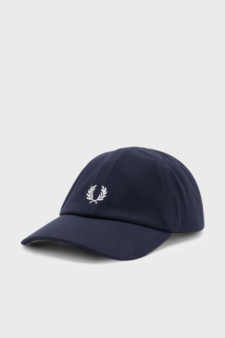 Fred Perry Logolu Pamuklu Unisex Şapka HW2295 267 LACİVERT - Fred Perry