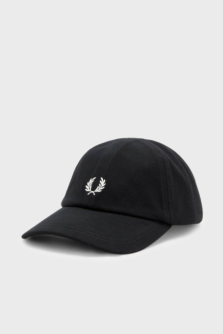 Fred Perry Pamuklu Logolu Unisex Şapka HW2295 843 SİYAH - Fred Perry