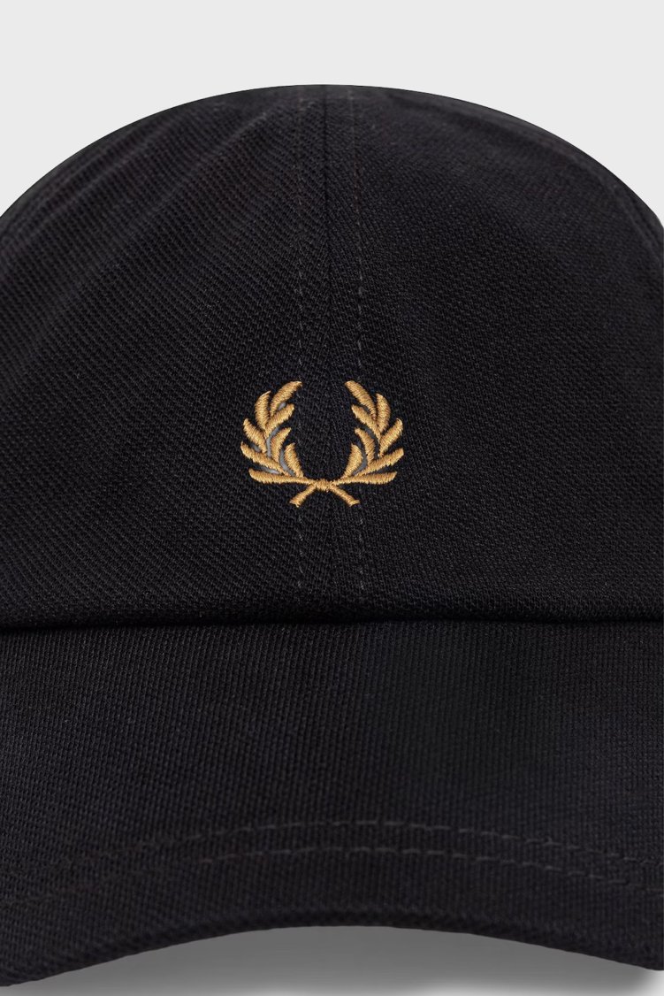 Fred Perry Pamuklu Logolu Unisex Şapka HW2295 U12 SİYAH - Fred Perry (1)