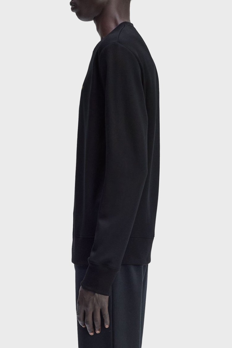Fred Perry Pamuklu Regular Fit Bisiklet Yaka Logolu Erkek Sweat M4727 S77 SİYAH - Fred Perry (1)