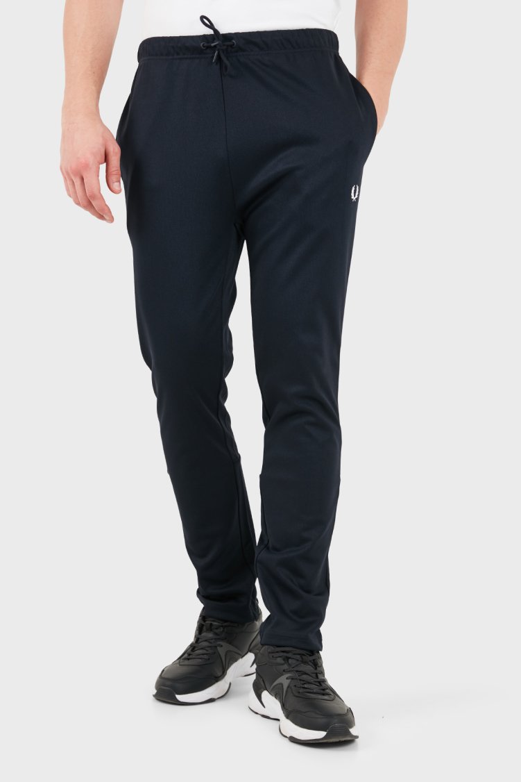 Fred Perry Regular Fit Logolu Şeritli Erkek Eşofman Altı T3301 608 Lacivert - Fred Perry