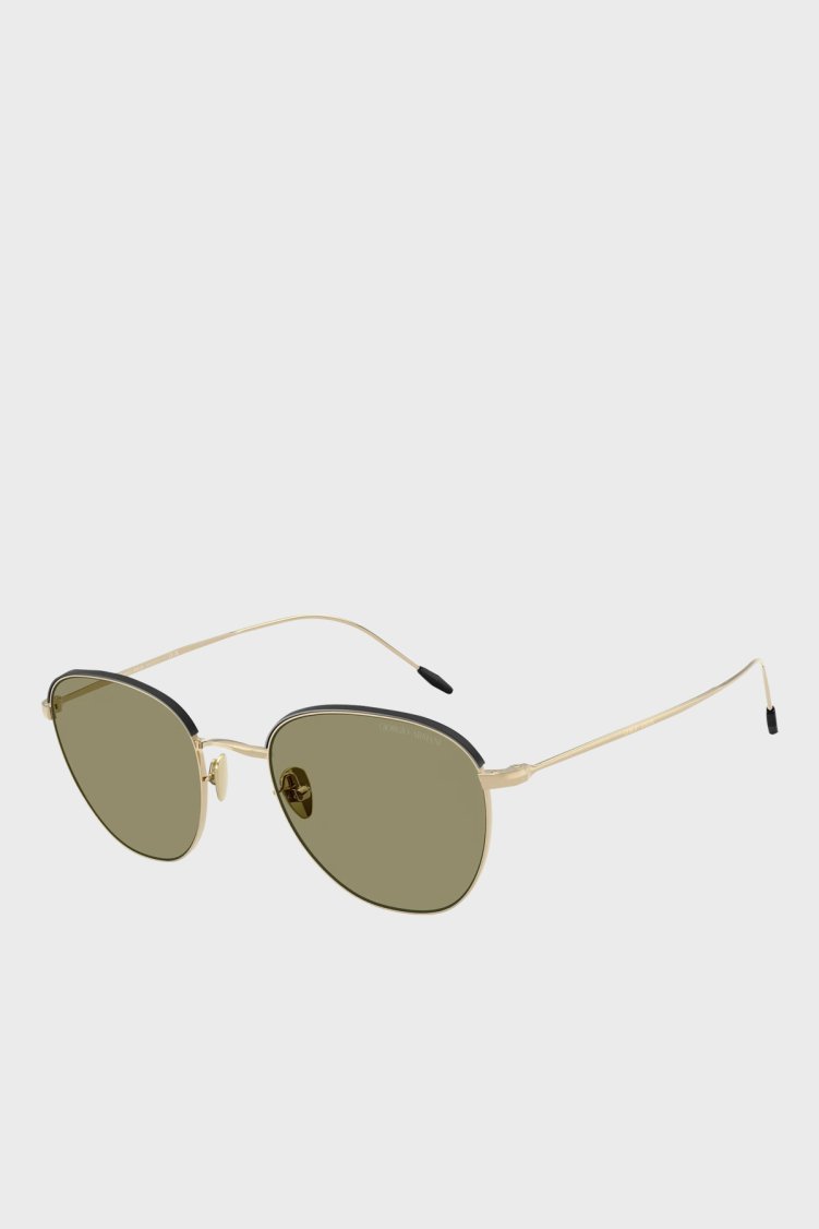 Giorgio Armani Güneş Erkek Gözlük 0AR6048 30132A 51 Altın - Giorgio Armani