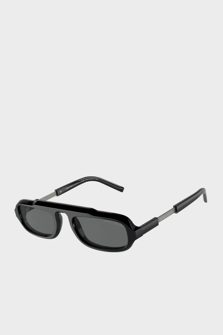 Giorgio Armani Güneş Erkek Gözlük 0AR8203 587587 51 KOYU GRİ-SİYAH - Giorgio Armani