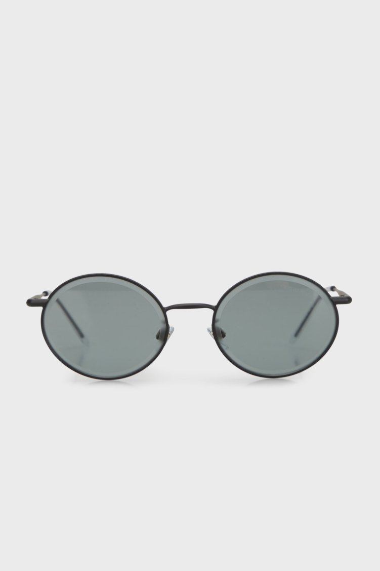 Giorgio Armani Oval Güneş Bayan Gözlük 0AR6170 33941 51 Mat Siyah-Gri - Giorgio Armani (1)