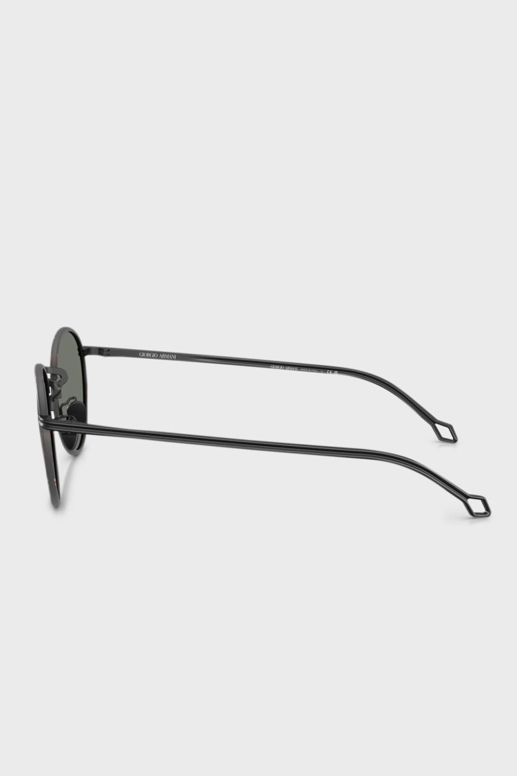Giorgio Armani Oval Güneş Erkek Gözlük 0AR6163J 300111 49 Mat Siyah-Gri - Giorgio Armani (1)