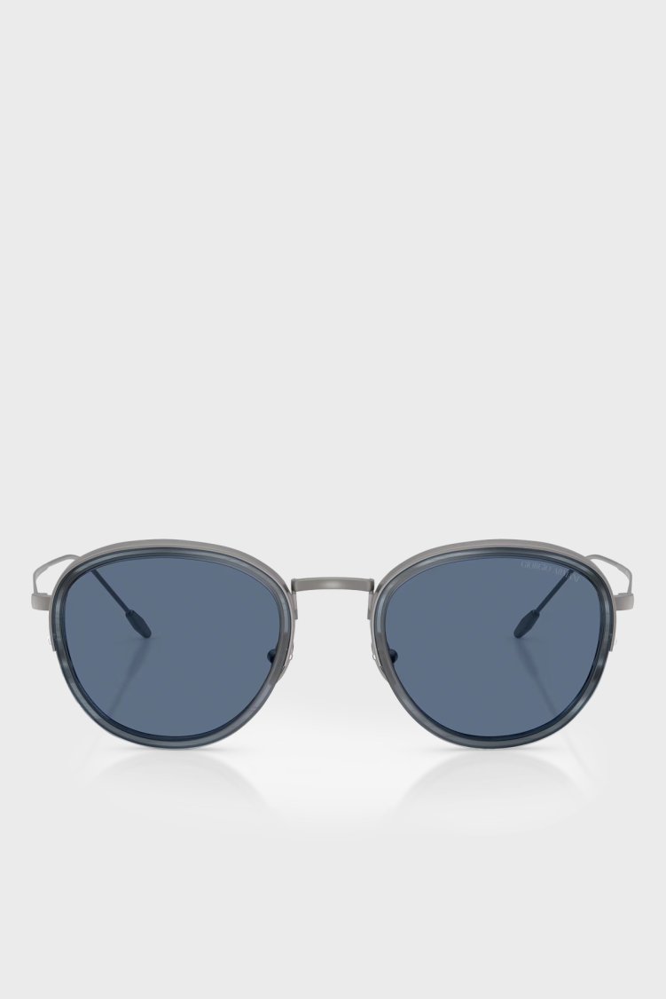 Giorgio Armani Yuvarlak Güneş Erkek Gözlük 0AR6068 300380 50 Gri - Giorgio Armani (1)