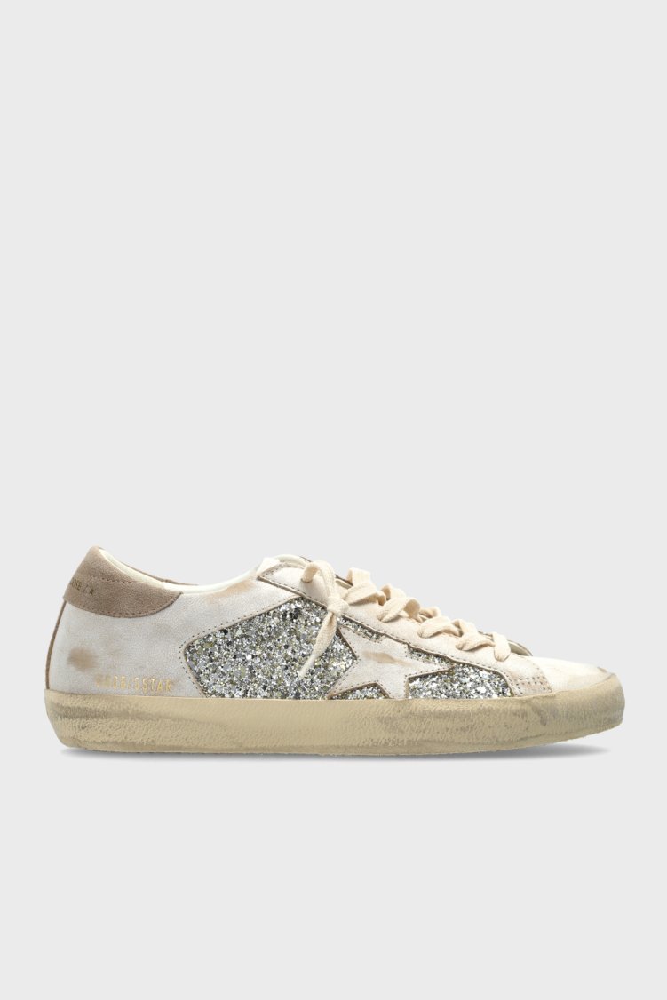 Golden Goose Deri Sneaker Kadın Ayakkabı GWF00103.F008901.10931 Beyaz-gümüş - Golden Goose