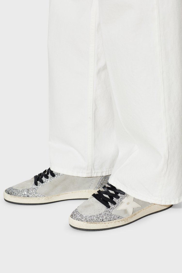 Golden Goose Deri Sneaker Kadın Ayakkabı GWF00117.F008723.60379 Gri - Golden Goose (1)