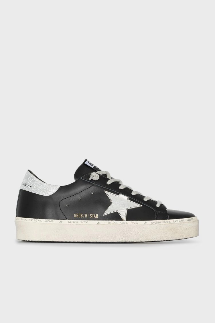 Golden Goose Hakiki Deri Sneaker Kadın Ayakkabı GWF00118.F000328.90179 Siyah - Golden Goose