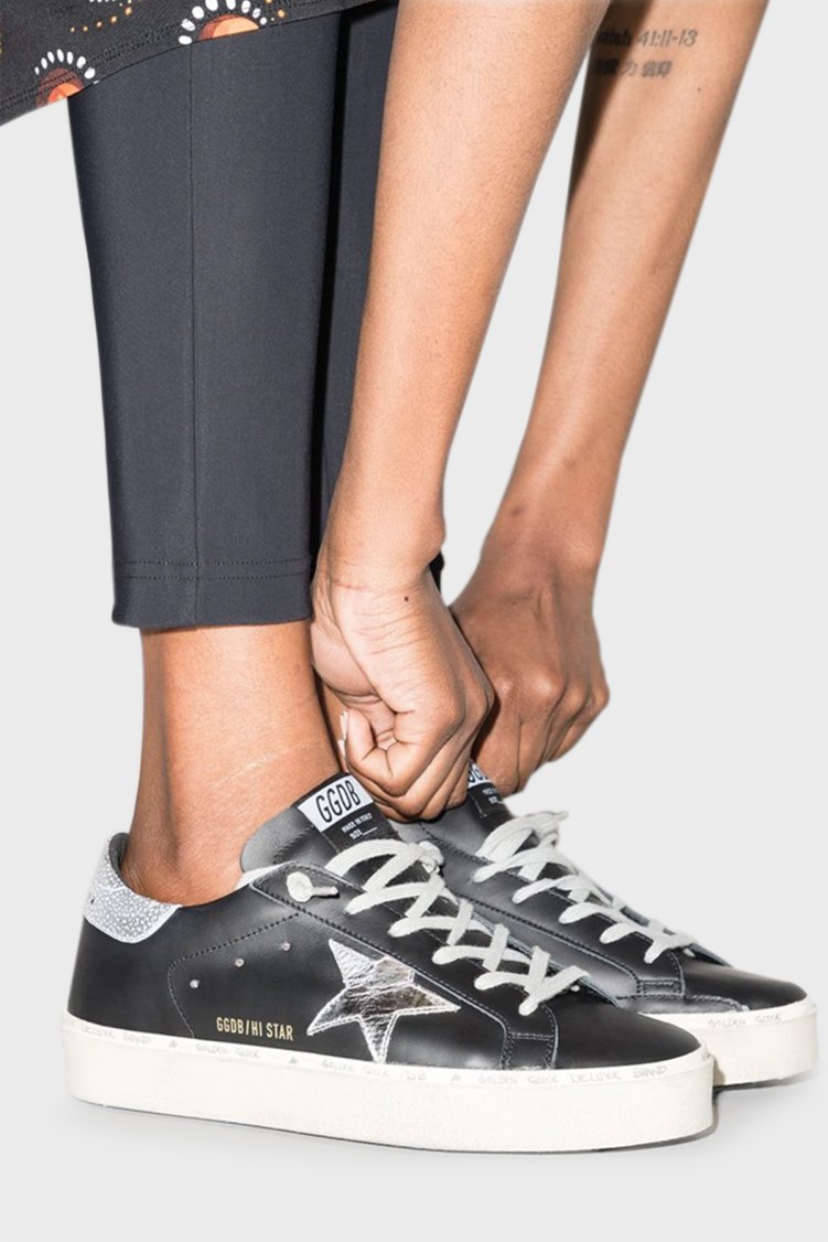 Golden Goose Hakiki Deri Sneaker Kadın Ayakkabı GWF00118.F000328.90179 Siyah - Golden Goose (1)