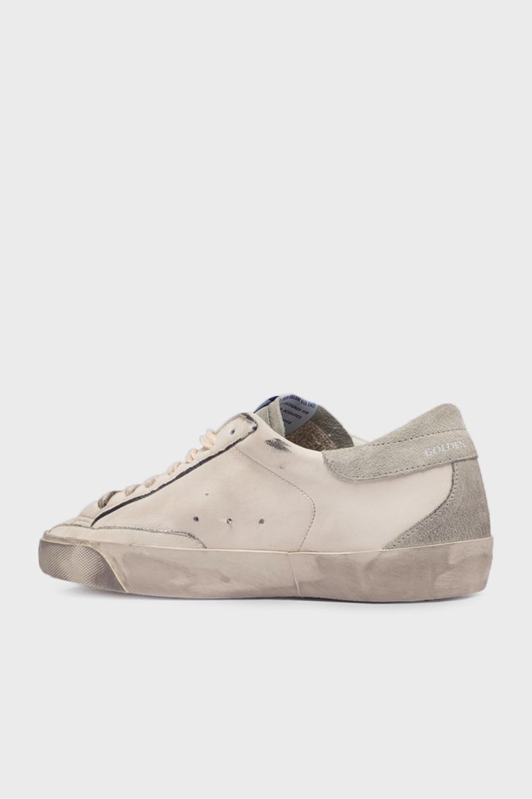 Golden Goose Vintage Hakiki Deri Sneaker Erkek Ayakkabı GMF00102.F005359.11166 Ekru - Golden Goose (1)