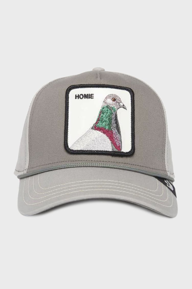 Goorin Bros % 100 Pamuk Animal Figürlü Unisex Şapka 1011135 GRİ - Goorin Bros