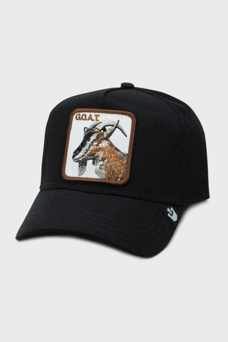 Goorin Bros 101-0385 The Goat File Detaylı Animal Desenli Unisex Şapka 1010385 SİYAH - Goorin Bros