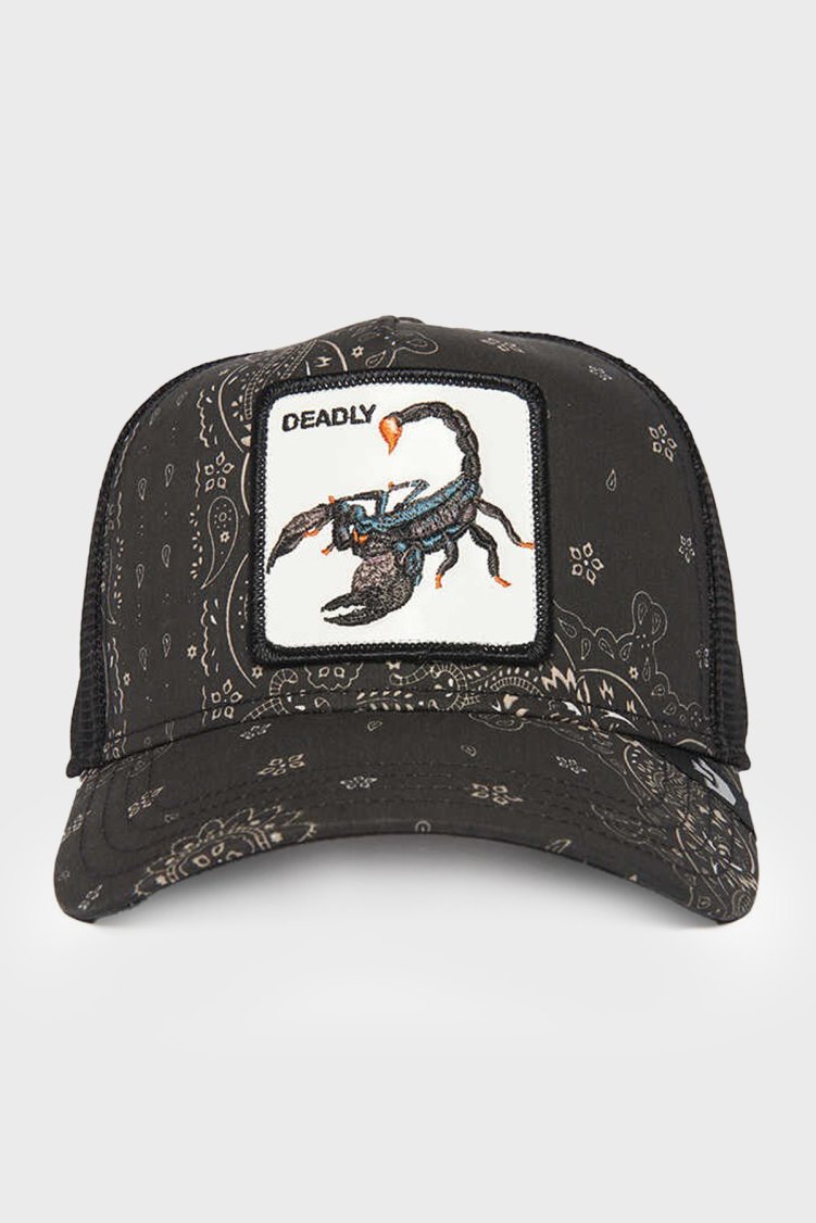 Goorin Bros 101-1143 Diamonds and Pearls Desenli Unisex Şapka 1011143 SİYAH - Goorin Bros