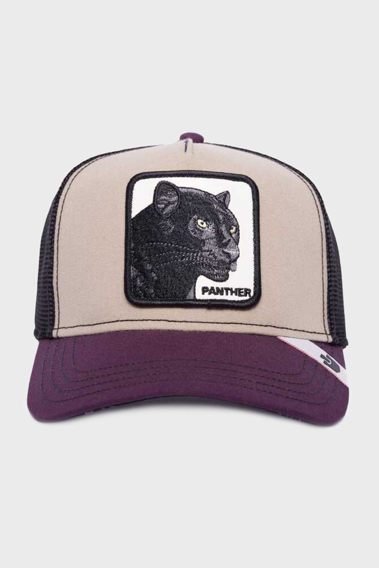 Goorin Bros Animal Figürlü File Detaylı Unisex Şapka 1011117 MOR - Goorin Bros
