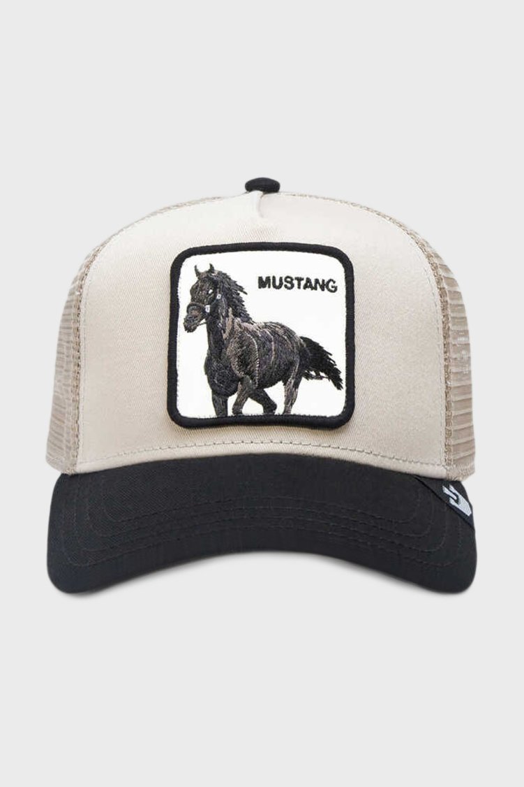 Goorin Bros Animal Figürlü File Detaylı Unisex Şapka 1011768 VİZON - Goorin Bros