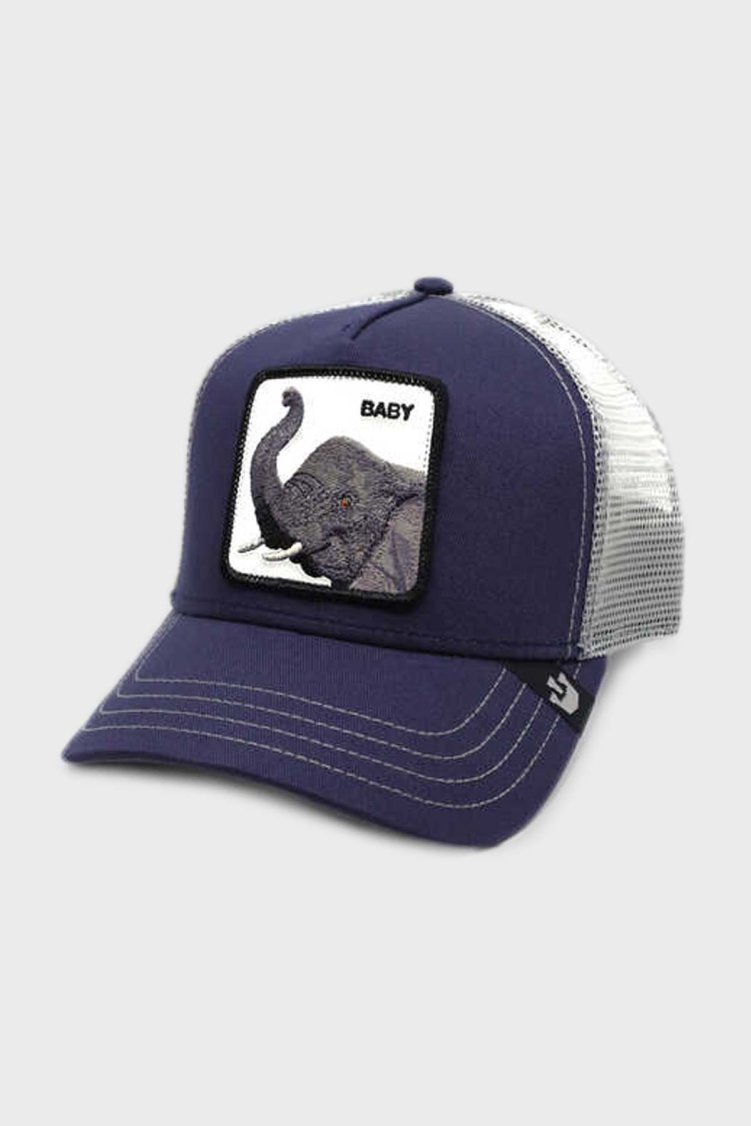 Goorin Bros Big Baby File Detaylı Animal Desenli Unisex Şapka 1010011 LACİVERT - Goorin Bros (1)