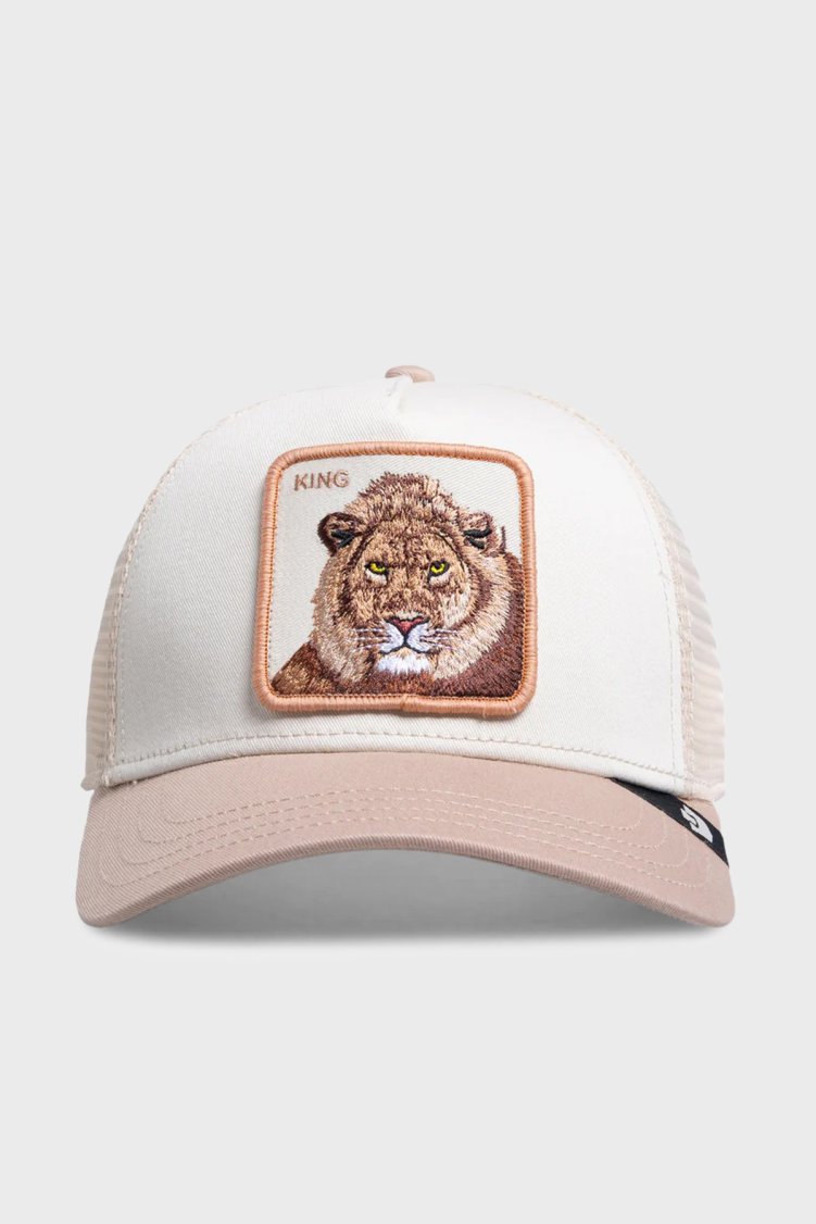Goorin Bros King Trucker Pamuk Karışımlı File Detaylı Unisex Şapka 1012459 BEJ - Goorin Bros