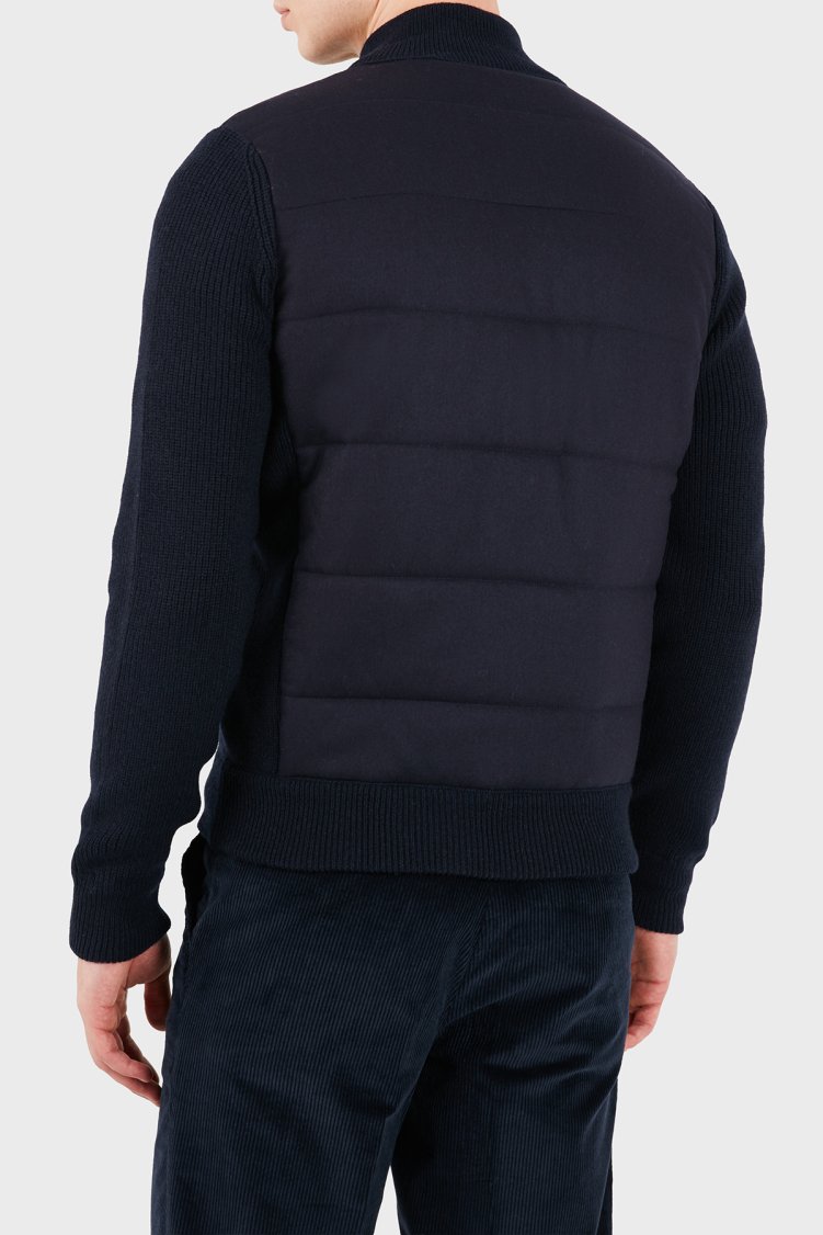 Gran Sasso Regular Fit Dik Yaka Erkek Ceket 23145 25019 598 Lacivert - Gran Sasso (1)