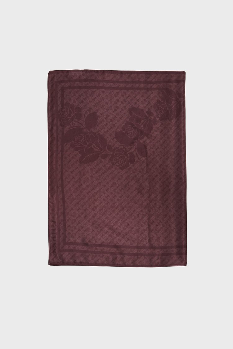 Guess 70x200 cm AW5750SIL03 Kadın Şal AW5750 SIL03 BUR Bordo - Guess