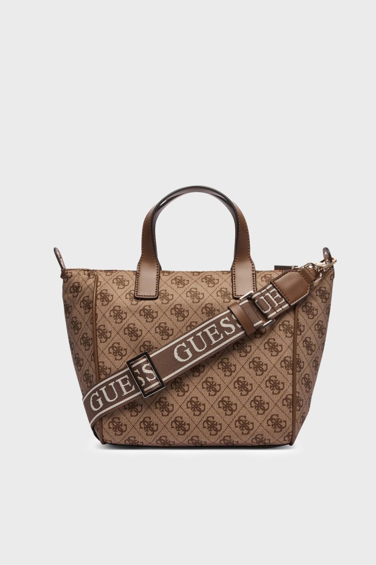 Guess Adrian Logolu Ayarlanabilir Askılı TWNB2168019 Kadın Çanta TWNB21 68019 LTL Kahve - Guess (1)
