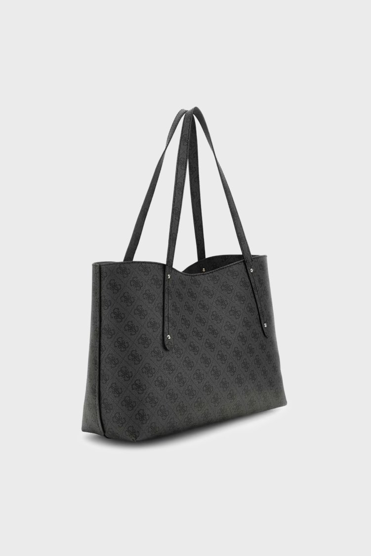 Guess Adrian Logolu Omuz Askılı Tote TWNB2168240 Kadın Çanta TWNB21 68240 CLO Antrasit - Guess (1)