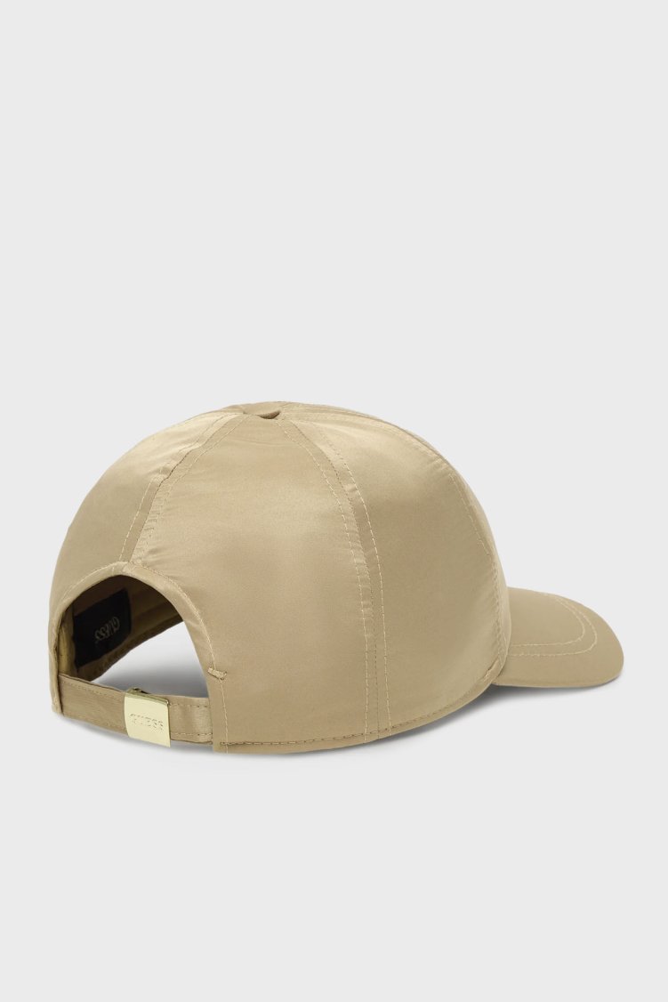 Guess Baseball Üçgen Logolu AW5396POL01 Kadın Şapka AW5396 POL01 TUP HAKİ - Guess (1)