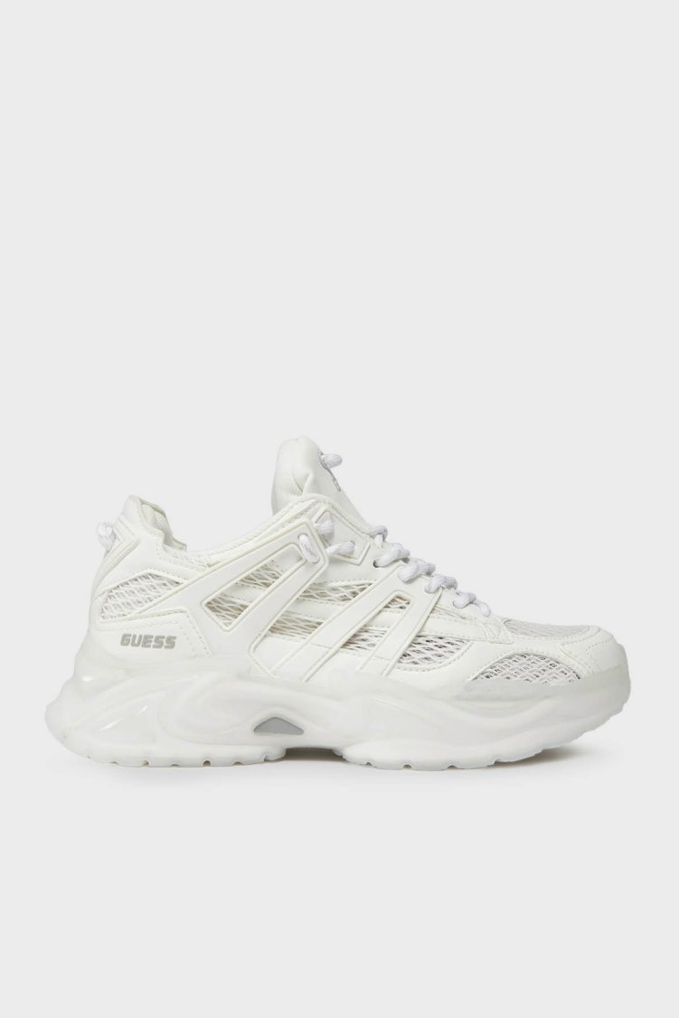 Guess Belluna Kalın Tabanlı Sneaker FLJBLLELE12 Kadın Ayakkabı FLJBLL ELE12 WHITE BEYAZ - Guess