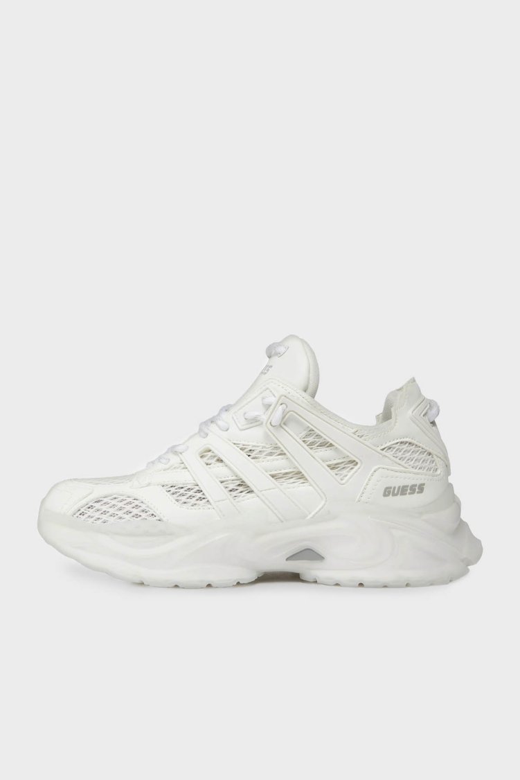 Guess Belluna Kalın Tabanlı Sneaker FLJBLLELE12 Kadın Ayakkabı FLJBLL ELE12 WHITE BEYAZ - Guess (1)