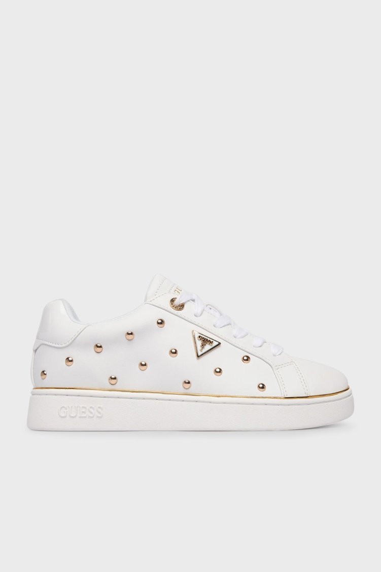 Guess Bonitah Logolu Sneaker FLPBONELE12 Kadın Ayakkabı FLPBON ELE12 WHITE BEYAZ - Guess