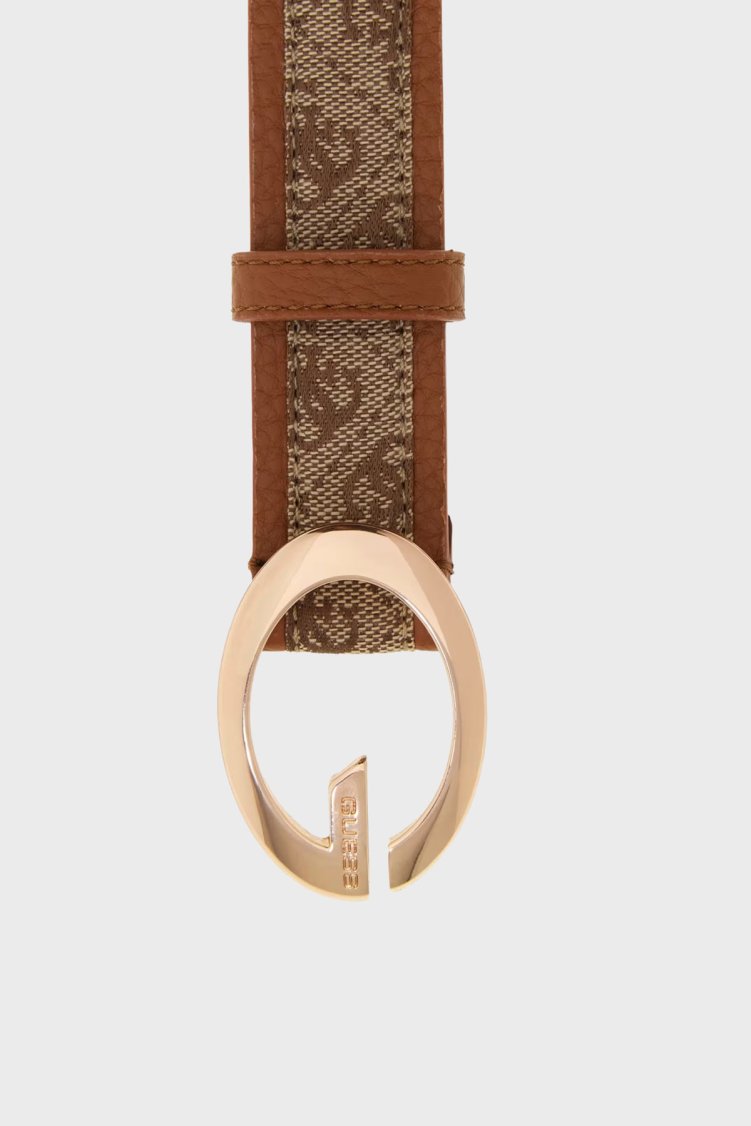 Guess Camden 4G Logolu BW9467P6330 Kadın Kemer BW9467 P6330 LGA Taba - Guess (1)