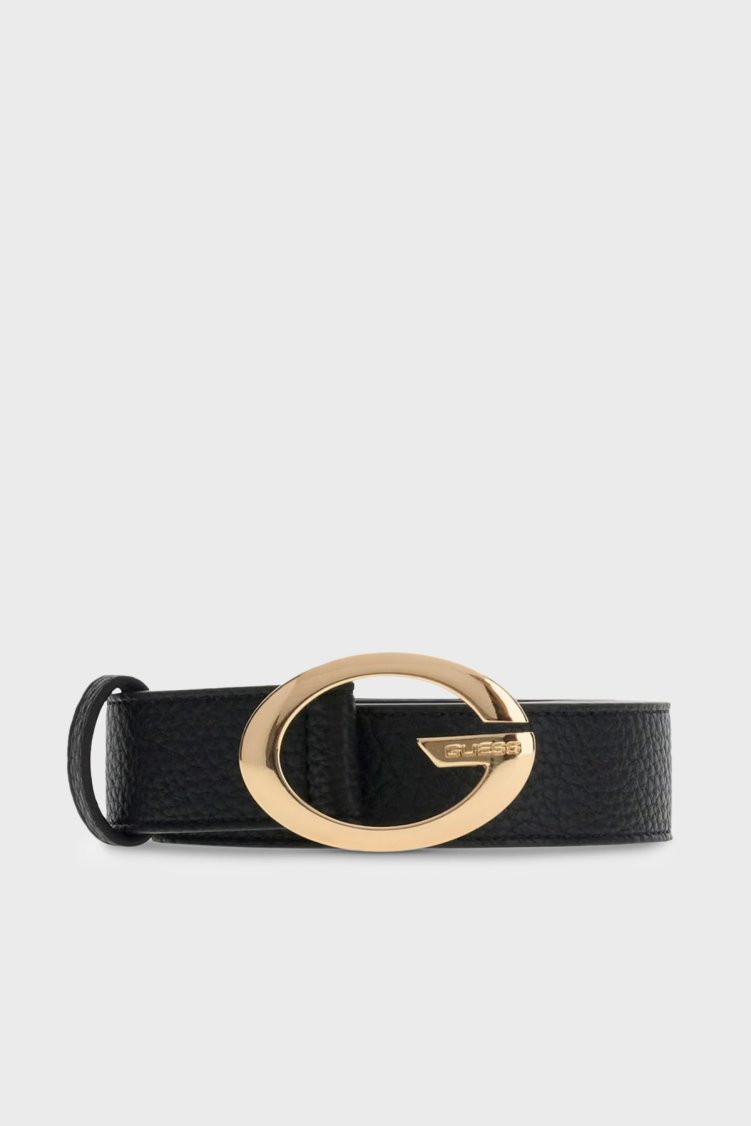 Guess Camden Logolu BW9306P5430 Kadın Kemer BW9306 P5430 BLA Siyah - Guess