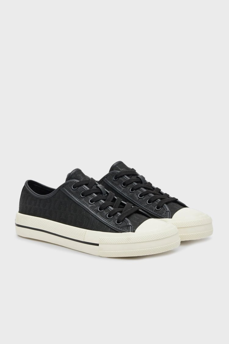 Guess Carey Logolu Sneaker FLTC3YFAL12 Kadın Ayakkabı FLTC3Y FAL12 BLACK Siyah - Guess (1)
