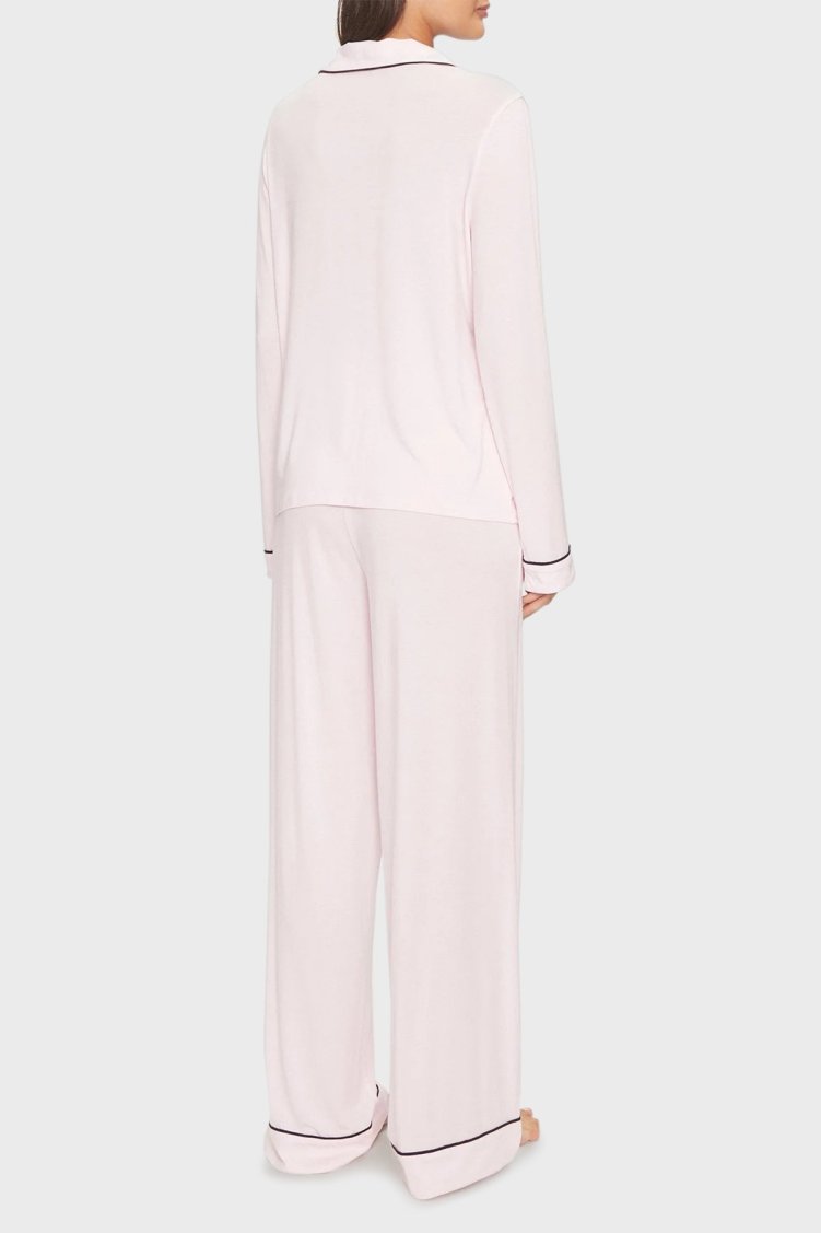 Guess Carlyn Logolu Regular Fit O4BX07KCIN2 Bayan Pijama Takımı O4BX07 KCIN2 G62O PEMBE - Guess (1)