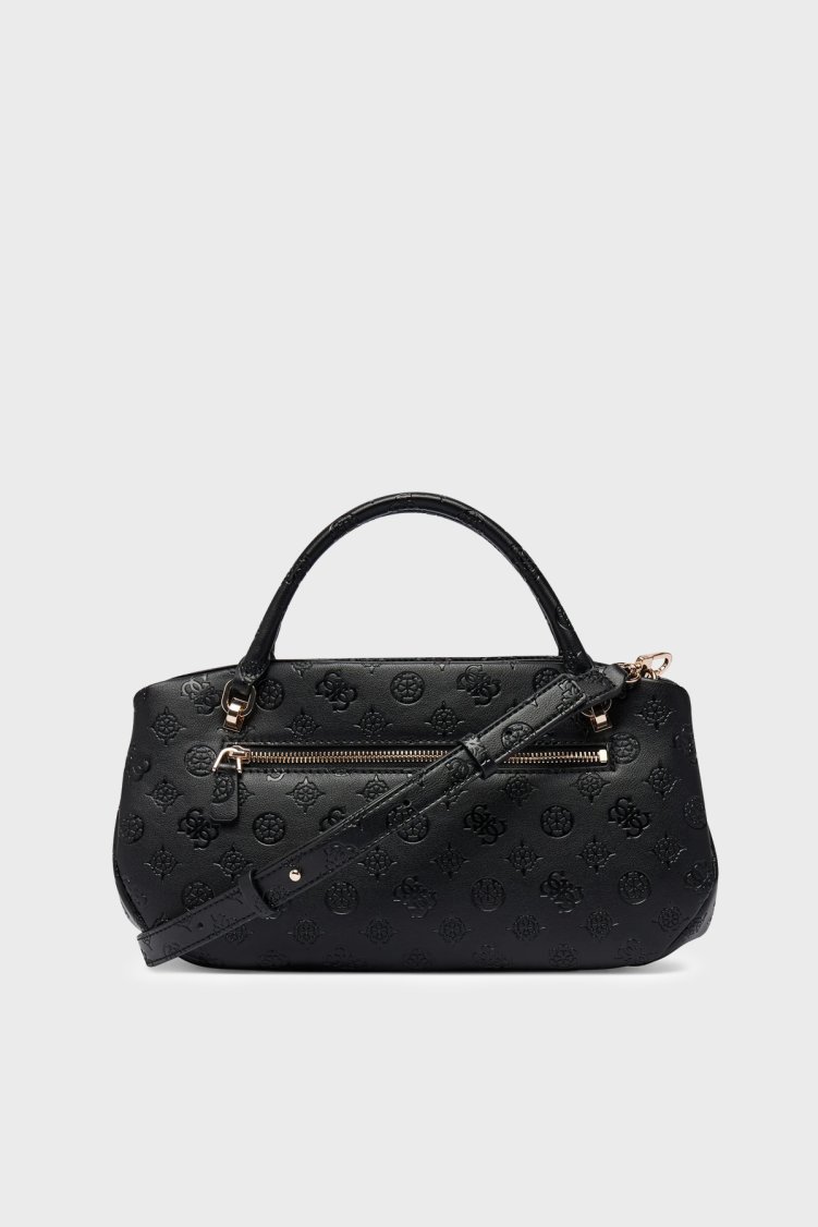 Guess Carmella Logolu Çıkarılabilir Askılı HWPD2225050 Kadın Çanta HWPD22 25050 BLO Siyah - Guess (1)