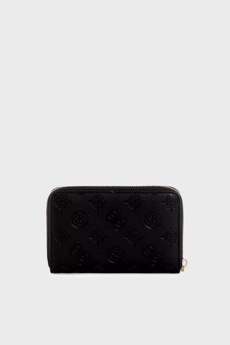 Guess Carmella Logolu Fermuarlı Kadın Cüzdan SWPD22 25140 BLO Siyah - Guess (1)