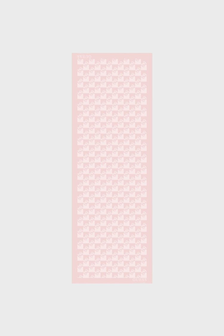 Guess Desenli 70 x 200 cm AW5738SIL03 Kadın Şal AW5738 SIL03 PIN Pembe - Guess