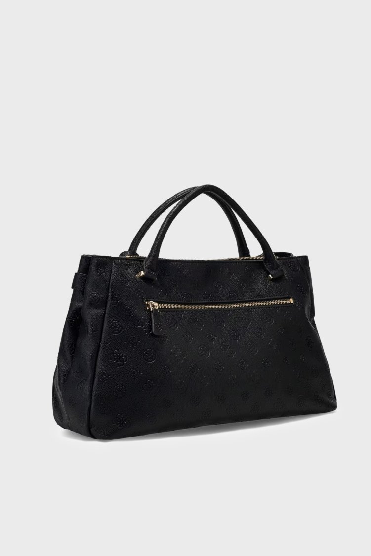Guess Ella Logolu Çıkarılabilir Askılı HWPD9746060 Kadın Çanta HWPD97 46060 BLO Siyah - Guess (1)