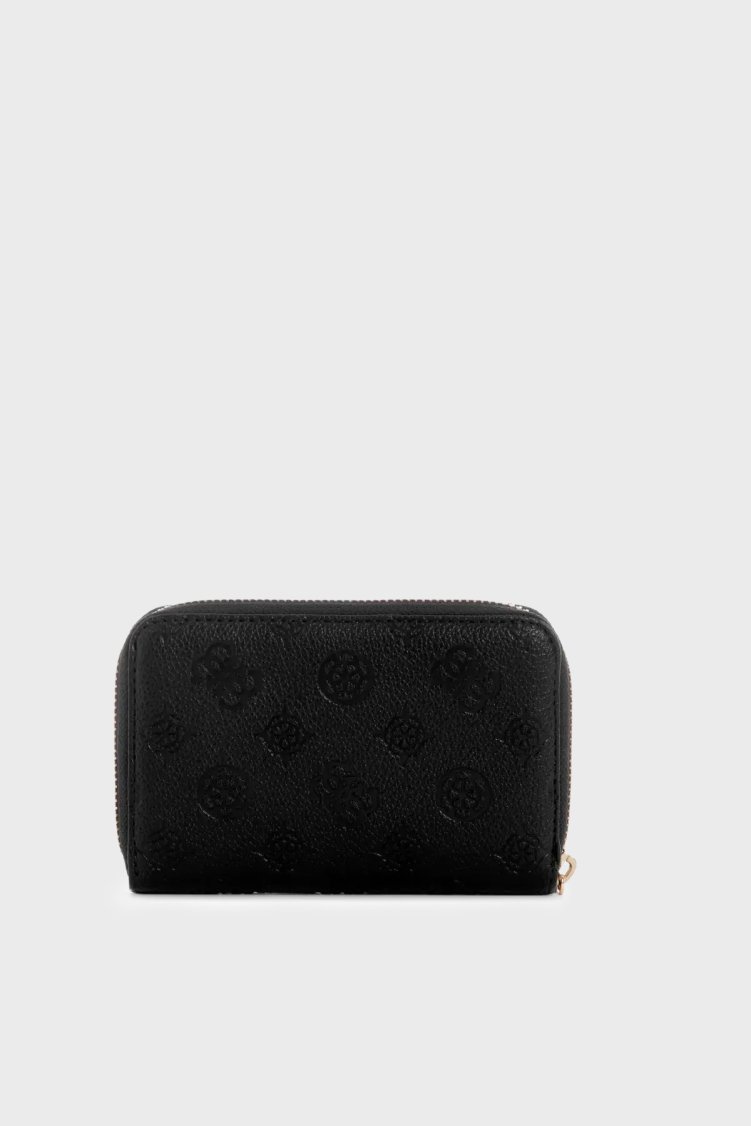 Guess Ella Logolu Fermuarlı SWPD9746140 Kadın Cüzdan SWPD97 46140 BLO Siyah - Guess (1)