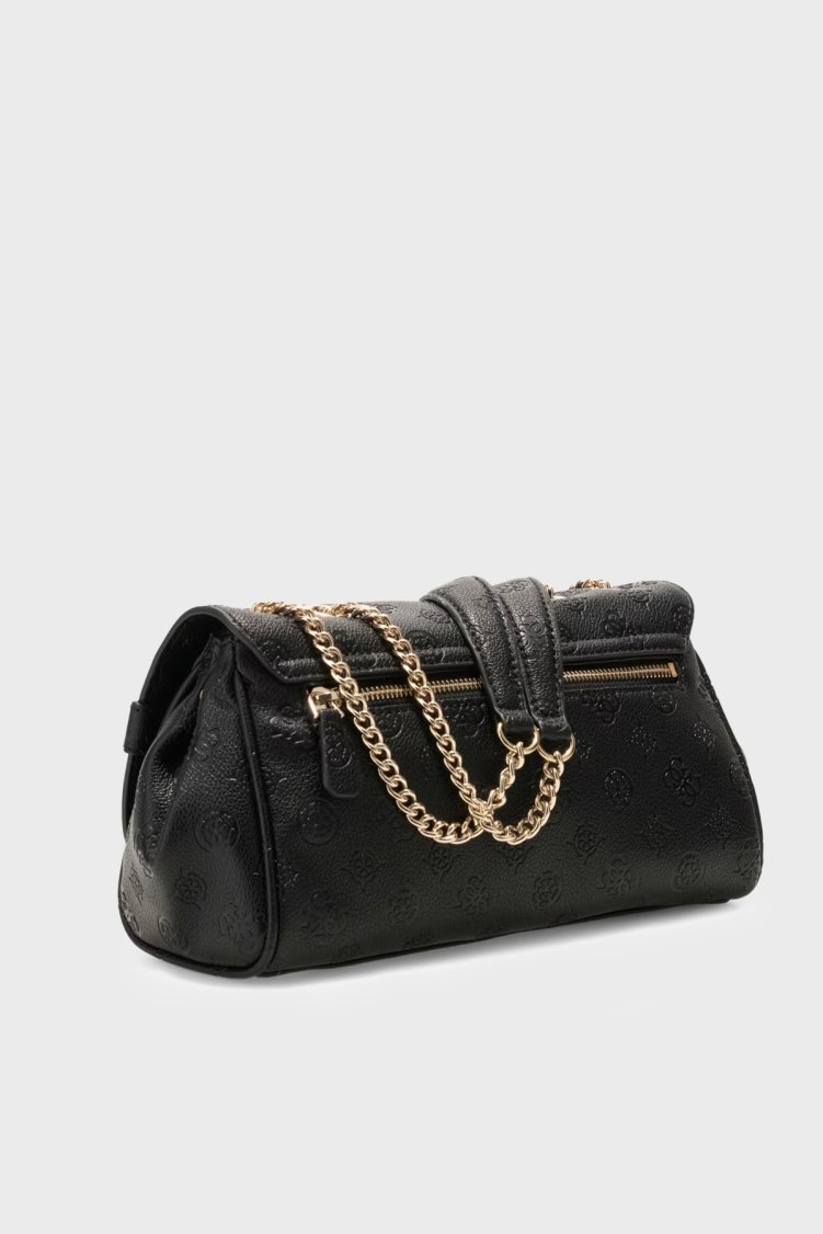 Guess Ella Logolu Zincir Askılı HWPD9746210 Kadın Çanta HWPD97 46210 BLO Siyah - Guess (1)