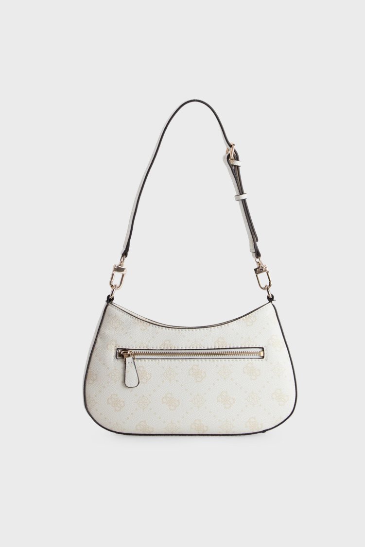 Guess Emelie Logolu Çıkarılabilir Omuz Askılı HWGP9928180 Kadın Çanta HWGP99 28180 WLO Beyaz - Guess (1)