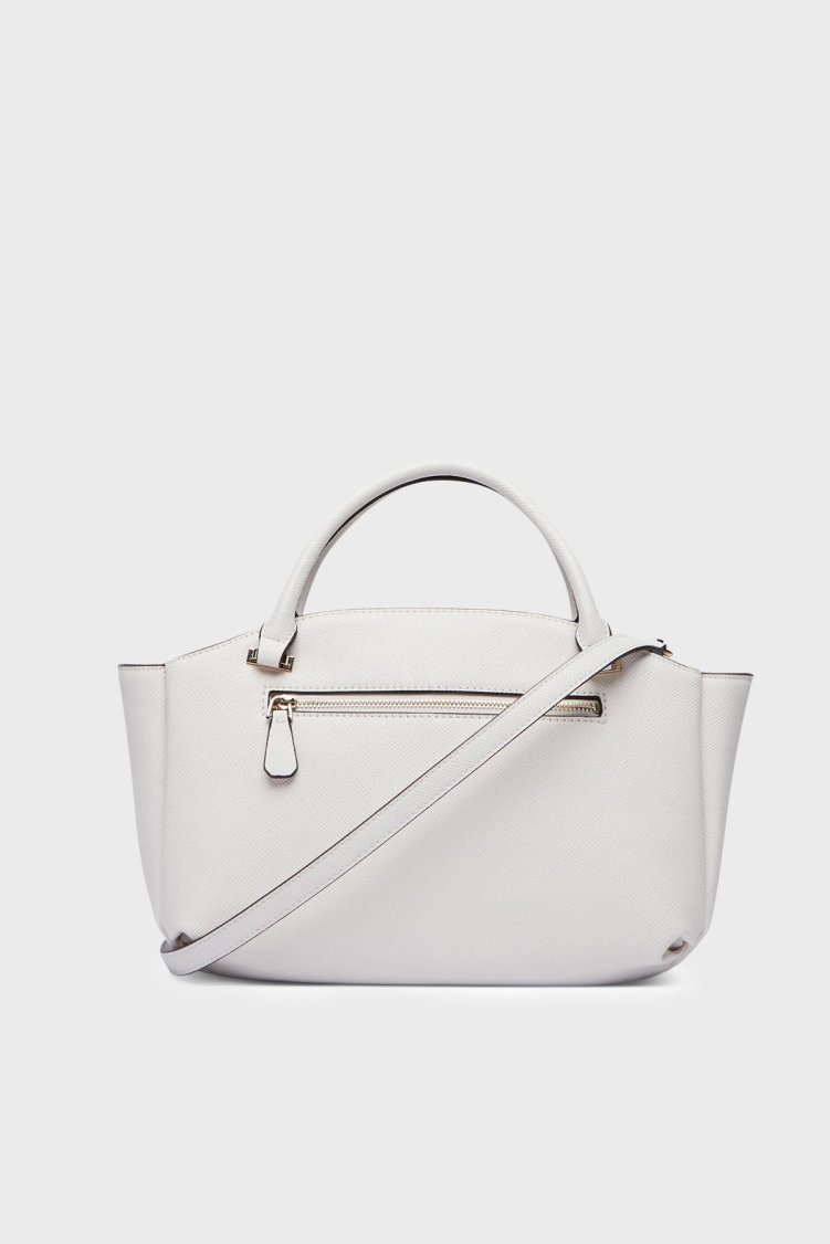 Guess Gilda Charmlı Çıkarılabilir Askılı HWZG9747060 Kadın Çanta HWZG97 47060 OFF Ekru - Guess (1)
