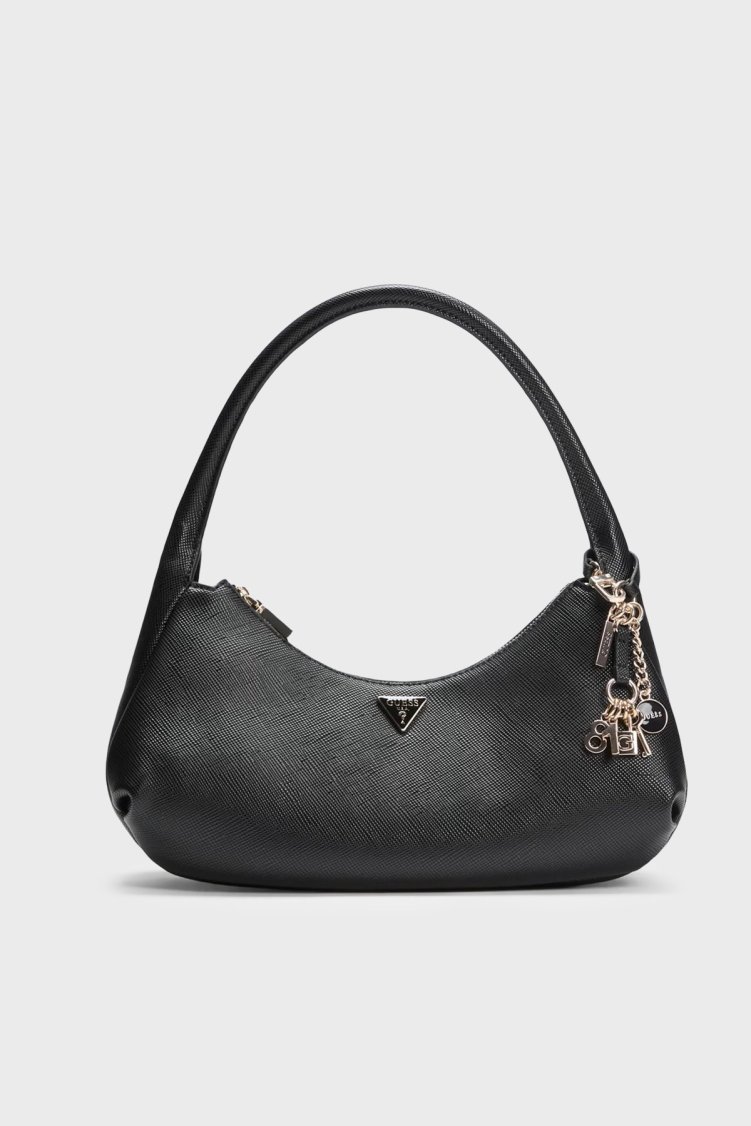 Guess Gilda Charmlı Omuz Askılı HWZG9747010 Kadın Çanta HWZG97 47010 BLA Siyah - Guess